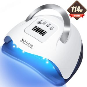 Dmoley UV Led Lamp Nail Dryer 90W/114W For All Types Gel 45/57 PCS LED Lamp for Nails New Design Nail Art Manicure Tools