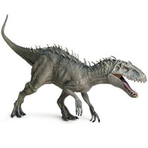 Oenux New 34x8x18cm Jurassic Indominus Rex Action Figures Open Mouth Savage Tyrannosaurus Dinossauro World Animals Model Kid Toy