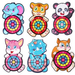 Target Sticky Ball Dartboard Creative Throw Party outdoor Sports indoor Cloth toys Educational Board games for kids Basketball