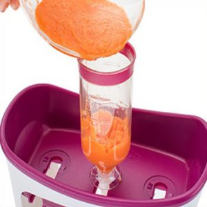 Newborn Baby Food juice Maker Baby Toddler Solid juice maker Baby Feeding Containers Storage Supplies With 10 Pouches Bag