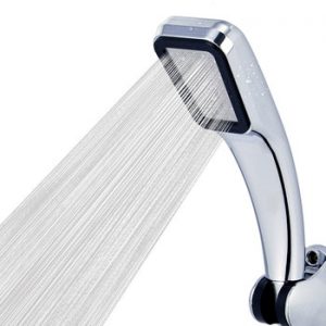 Zhangji Top Quality Bathroom Square Shower Head 300-Hole High-Pressure Nozzle Water Saver Rainfall Chrome Plating