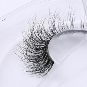 3D Mink Eyelash Real Mink Eyelashes Handmade Crossing Lashes Individual Strip Thick Lash Fake Eyelashes A02