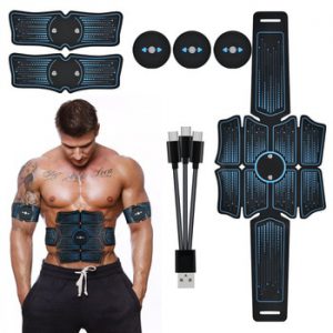 EMS Abdominal Massage Belt Muscle Stimulator Trainer ABS Fitness slimming Equipment Electrostimulator Exercise At Home Gym