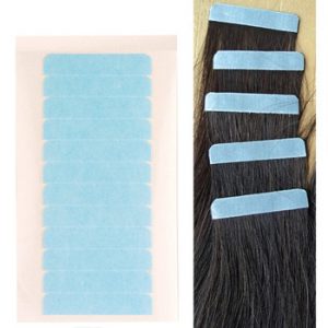 Alileader 5sheets 60pcs Hair Extension Tape Adhesive Bonding Double Sided  Strong Waterproof Tape For Hair Extension/Lace/Toupee