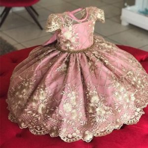 4-10 Years Kids Dress for Girls Wedding Tulle Lace Girl Dress Elegant Princess Party Pageant Formal Gown For Teen Children Dress