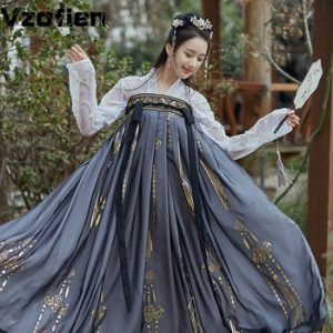 Hanfu Women Costume Elegant Traditional Chinese Style Hanfu Princess Dress Ancient Folk Tang Suit Fairy Performance Clothing