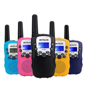 RETEVIS RT388 Walkie Talkie Children 2 Pcs Children's radio Walkie-Talkie Kids Birthday Gift Toys For Boys Girls 100-800M Range