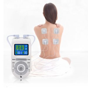 8/12 Modes Tens Fisioterapia electroestimulador Pulse Massager EMS Low Frequency Nerve Muscle Stimulator Physiotherapy Therapy