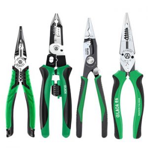 LAOA Multifunction Long Nose Pliers Electrician Wire Stripper Needle Nose Pliers Terminal Crimping Tools