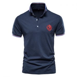 2020 New Summer Cotton Polo Shirt Men Top Quality Business Social Male Polos Short Sleeve Eagle Embroidery Sporting Mens Polo