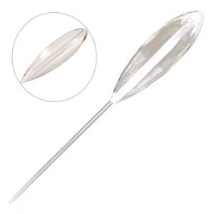 Acrylic Fishing Float Transparent Sinkend Type Casting Bobbers Clear Bombarda Sinking Fly Fishing Spinning Floats 5/10/15/20g