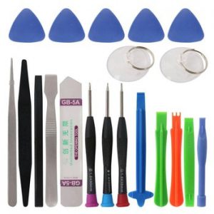 20 in 1 Mobile Phone Repair Tools Cell Phone Opening Pry Repair Kits Screwdriver Set for Samsung Xiaomi iPhone Repair Tool Kit