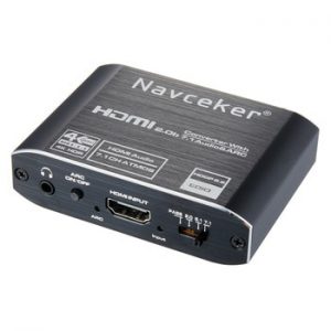 2020 Best ARC HDMI 2.0 Audio Extractor 4K 60Hz RGB8:8:8 HDR HDMI Splitter Audio Converter 4K HDMI to Optical   TOSLINK SPDIF 7.1