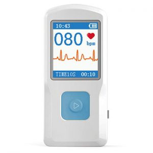 CONTEC Heart Rate Monitor ECG EKG Machine Color Screen ECG Monitor Handheld Heart Machine BT USB PC Software Health Care