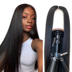 Ali Grace Straight T Part Lace Wig 13x5x1 Lace Part Human Hair Wigs Brazilian Straight Front Wigs for Women Middle Part Wigs