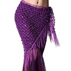 New style Belly dance costumes sequins belly dance hip scarf for women belly dancing belts