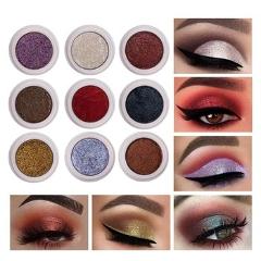 12 Colors Eyeshadow Makeup Glitter Cream for Eyes Shadow Shimmer Glitter Gel Long Lasting Make up Pigment Eyeshadows Cosmetics