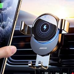 15W Qi Car Phone Holder Wireless Charger Car Mount Intelligent Infrared for Air Vent Mount car charger wireless For iPhone12 pro