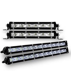 roadsun 7'' 13'' inch Slim LED Light Bar Single Row 18W 36W 12V Daytime Running Light For SUV 4X4 Off Road LED Work Light Lamp