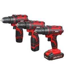 WOSAI 12V 16V 20V Cordless Drill Electric Screwdriver Mini Wireless Power Driver DC Lithium-Ion Battery 3/8-Inch