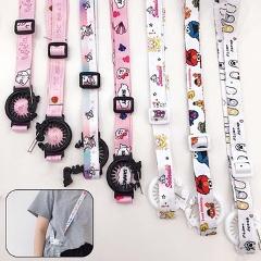 Fashion Water Bottle Strap Plastic Beverage Bottle Buckle Clips Kids Shoulder Belt Lanyard Bottle Buckle Accessories