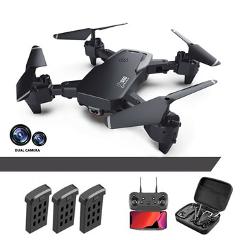 2021 NEW Drone 4k profession HD Wide Angle Camera 1080P WiFi fpv Drone Dual Camera  Height Keep Drones Camera Helicopter Toys