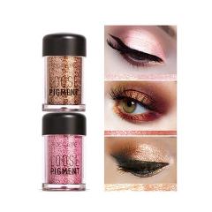 FOCALLURE  12 Colors Eye Shadow  Powder Super Bright  Shining Bright Glitter Powder  Diamond Makeup Cosmetics