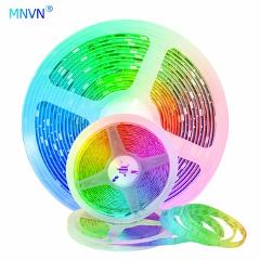 Bluetooth LED Strips Light 5M 20M RGB 2835 SMD 5050 Waterproof Diode Background TV Decoration Video Shooting Sutable For Tik Tok