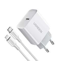 UGREEN Quick Charge 4.0 3.0 QC PD Charger 20W QC4.0 QC3.0 USB Type C Fast Charger for iPhone 12 X Xs 8 Xiaomi Phone PD Charger