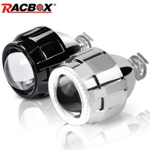 2.5 inch Projector Lens Bi-Xenon Fit H4 H7 Socket Car Headlight Use H1 HID Bulb For Retrofit Replacement Auto Headlamp