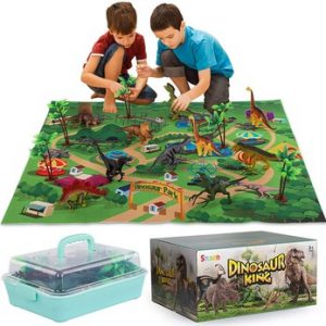 Jurassic Park Dinosaurs Toy Animal Jungle Set T rex Dinosaur Excavation Educational Boys children toys for kids 2 to 4 years old