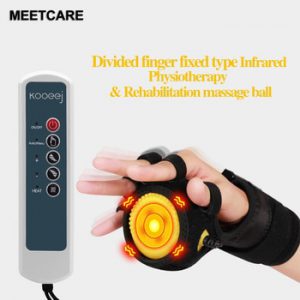 Infrared Hot Compress Hand Massager Ball Massage Hand and Fingers Physiotherapy Rehabilitation Spasm Dystonia Hemiplegia Stroke