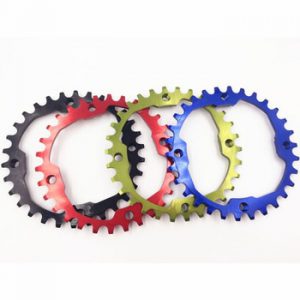 VXM Bicycle Crank 104BCD Cycling Round 30T Chainring Narrow Wide Ultralight 7075-T6 MTB Bike Chainwheel Circle Crankset Plate