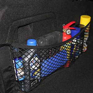 Car Accessories Organizer Car Trunk Net Nylon SUV Auto Cargo Storage Mesh Holder Universal Automotive Luggage Bag Travel Pockets