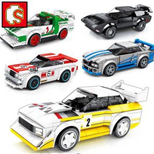 Sembo Blocks Speed Champions City Racer Famous Car Vehicle Super Diy Kids Moc Toys Sets Model Building Sports 2021 Technique