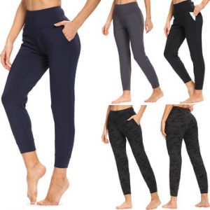 CAPMAP 2020 New High Waist Yoga Leggings Push Up Sports Women Fitness Running Pants Energy Stretch Gym Girl Body Shaping Bottoms