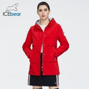 ICEbear 2020 Short women coat new spring women jacket high quality women parka  brand apparel GWC20726I