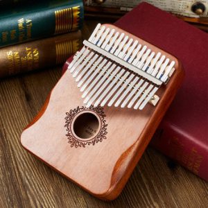 Kalimba 17 Keys Thumb Piano High Quality Handguard Wood Mahogany Mbira Body Musical Instruments Kalimba Piano Creative Music Box