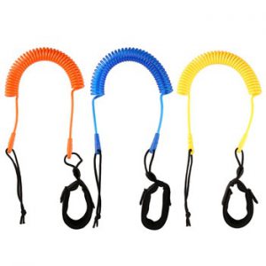 3 Meter/10 Feet Coiled Leash Stand Up Paddle Board Surfboard Leash Leg Rope Sup Surf Board Surfing Ankle Leash Surfing