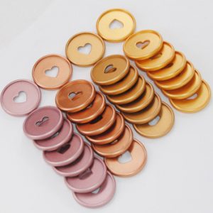 20pcs 35mm Mushroom Planner Binding Discs Notebook Binder Rings Discs Binder Mushroom Binding Ring Office and School Supplies