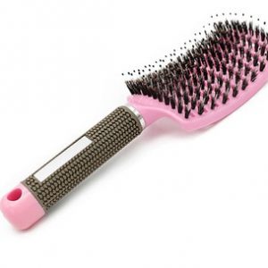 Hairbrush Anti Klit Brushy Haarborstel Women Detangler Hair Brush Bristle Nylon Scalp Massage Tangle Teaser Hair Brush Comb