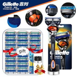 Gillette Fusion Proglide Razors Blade for Men Machine for Shaving Replaceable Blade For Shaving Blades Gillette Shaver with Base