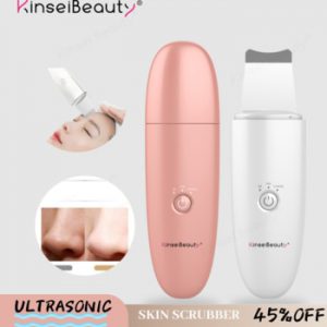 Ultrasonic Pore Cleanser Hot Dead Skin Blackhead Wrinkles Removal Massage Scrubber Vibrate Deep Face Cleaning Skin Lift Shovel