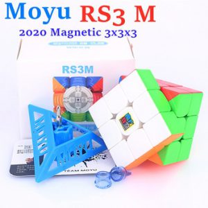 Moyu RS3M 2020 Magnetic 3x3x3 Magic Cube RS3 M Speed Cube 3x3 Cubo Magico Puzzle MFRS3 M