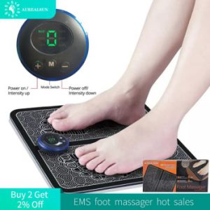 tens fisioterapia foot massager mat massageador pes muscular Electric EMS Health Care relaxation terapia fisica massage salud