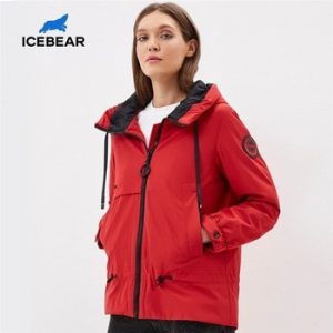 ICEbear 2020 Women Coat with a hood stylish casual women jacket women spring clothes brand clothing GWC2023D