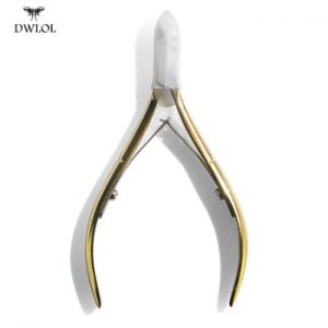 Nail Cuticle Remover scissors foot care stainless steel toe cuticle forceps Manicure Nail Art tool HS