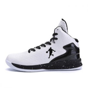 Man High-top Basketball Shoes Men's Air Cushion Light Basketball Sneakers Anti-skid Breathable Outdoor Sports Basketball Shoes