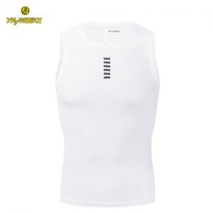 YKYWBIKE Men Cycling Base Layer Summer Jersey Cycling Vest Reflective MTB Road Bike Bicycle Vest Mesh Underwear Cycling Clothing