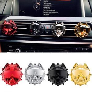 New Bulldog Car Air Freshener Perfume Clip Fragrance Diffuser Auto Vents Scent Parfum Bulldog Diffuser Car Decor Perfume